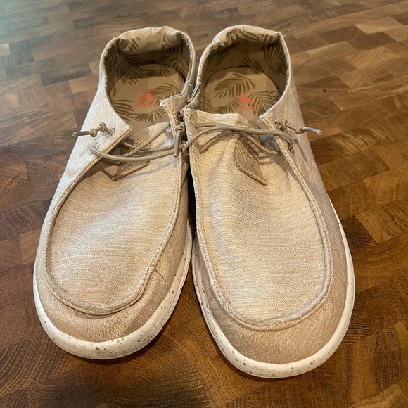 Reef Cushion Coast Women 9 Flexible Sneakers With Slip On Entry - Oatmeal - Picture 4 of 6